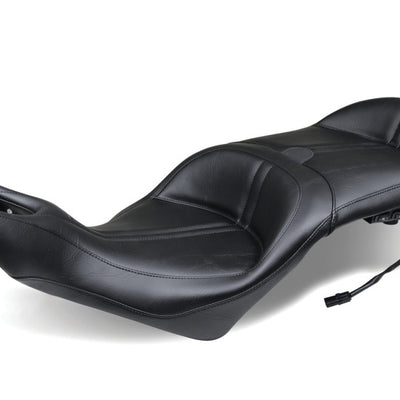 Mustang 08-17 Victory Vision Standard Touring 1PC Seat w/Driver Backrest - Black