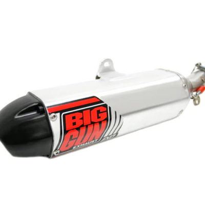 Big Gun 07-14 Kawasaki KFX 450R EXO Aluminum Slip On Exhaust