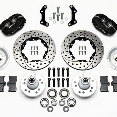 Wilwood Forged Dynalite Front Kit 11.00in Drilled 70-72 CDP B & E Body-Disc