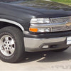 Putco 88-98 Chevrolet CK / Silverado (Incl Sportside) - Half w/o Flares Stainless Steel Fender Trim