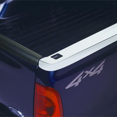 Putco 99-10 Ford SuperDuty Short Box (Replaces Existing Cap) Stainless Steel Skins (Holes)