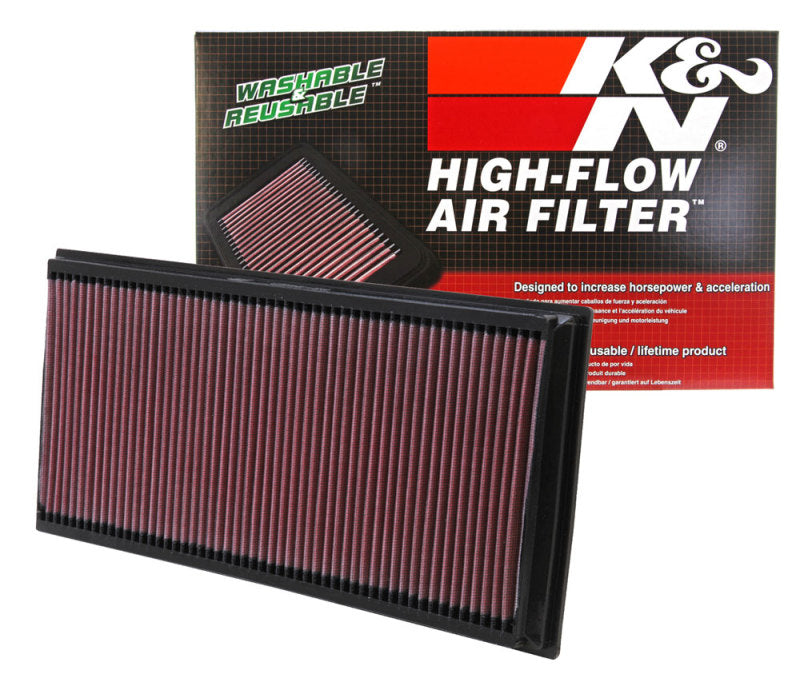 K&N 06-09 L.R. Range Rover / 02-10 VW Touareg / 02-09 Porsche Cayenne Drop In Air Filter