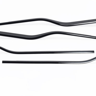 Putco 17-20 Ford SuperDuty - Crew Cab w/ Towing Mirrors Tinted Window Trim Accents (ABS Window Trim)