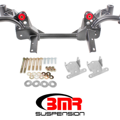 BMR 82-92 3rd Gen F-Body K-Member w/ SBC/BBC Motor Mounts and Pinto Rack Mounts - Black Hammertone