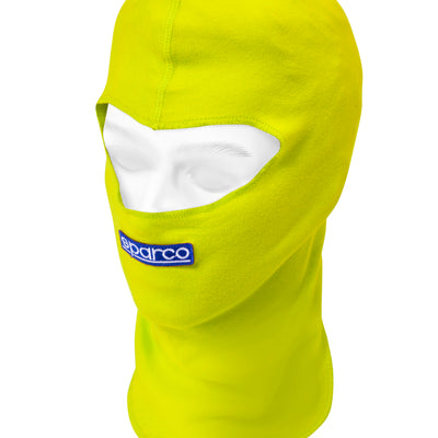 Sparco Head Hood 100 Percent Cotton Yellow Fluo