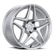 Kansei K15H Astro 18x9in / 5x114.3 BP / 22mm Offset / 73.1mm Bore - Hyper Silver Wheel