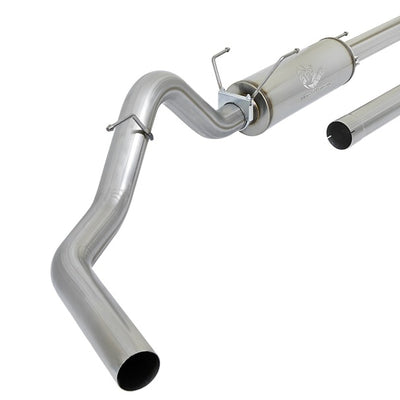 aFe LARGE Bore HD Exhausts Cat-Back SS-409 EXH CB Dodge Diesel Trucks 03-04 L6-5.9L (td)