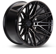 Vossen HF6-4 24x10 / 6x139.7 / ET25 / Deep Face / 106.1 - Tinted Gloss Black Wheel
