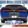 AWE Tuning 2017+ Challenger 5.7 Touring Edition Exhaust - Non-Resonated - Diamond Black Quad Tips
