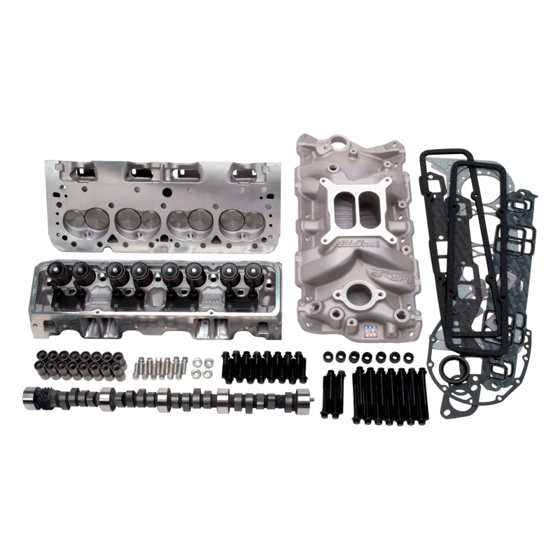 Edelbrock Power Package Top End Kit E-Street and Performer SBC