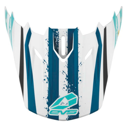 EVS T5 Grappler Helmet Visor - Matte White