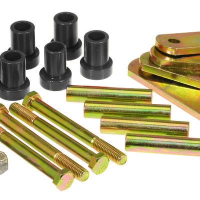 Prothane Chrysler HD Conversion Shackle Kit for Super Stock Springs - Black