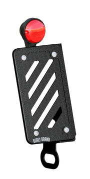 Burly Brand Side Mount Tail Light/License Plate