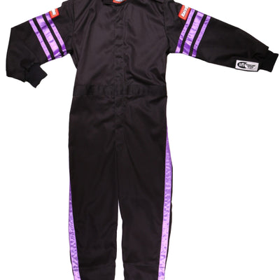 RaceQuip Purple Trim SFI-1 JR. Suit - KLarge