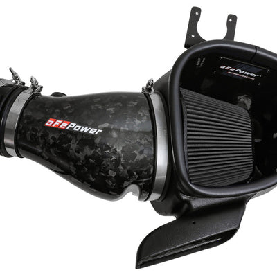 aFe 2021 Dodge Durango SRT Hellcat Track Series Carbon Fiber Cold Air Intake System w/ Pro 5R Filter