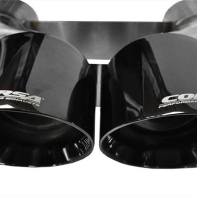 Corsa 2014-2020 Chevrolet Corvette 6.2L V8 Quad 45in Polished Black Pro-Series Tip Kit