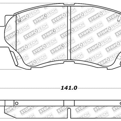 StopTech Performance Brake Pads