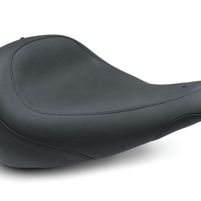 Mustang 18-23 Harley Fat Boy Wide Tripper Solo Seat - Black