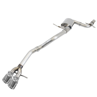 AWE Tuning 09-14 Volkswagen Jetta Mk6 1.4T Track Edition Exhaust - Chrome Silver Tips