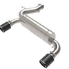 aFe Vulcan 3in 304 SS Axle-Back Exhaust 2021 Ford Bronco L4-2.3L (t)/V6-2.7L (tt) w/ Carbon Tips