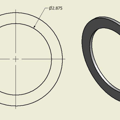 UMI Performance Spring Spacer 1/8in