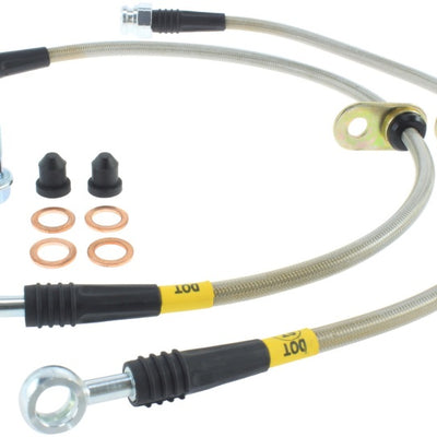 StopTech 07-09 Ford Edge / 07-09 Lincoln MKX Stainless Steel Front Brake Lines