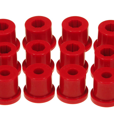 Prothane 64-69 AMC 1.5 OD Spring & Shackle Bushings - Red
