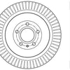 StopTech Premium High Carbon 13-14 Ford Mustang/Shelby GT500 Right Rear Disc Slotted Brake Rotor