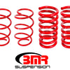 BMR 15-17 S550 Mustang Drag Version Lowering Springs (Set Of 4) - Red