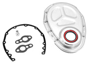 Spectre SB Chevrolet Timing Cover (Incl. Pre-Installed Seal/Gaskets/Bolts) - Chrome
