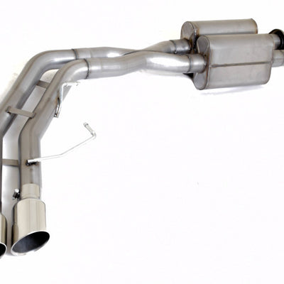 Gibson 17-19 Ford F-150 Raptor 3.5L 3in Cat-Back Super Truck Exhaust - Stainless