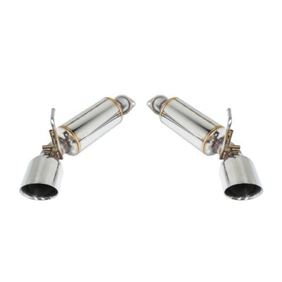 Remark 09-19 Nissan 370z Axle Back Exhaust w/Stainless Single Wall Tip
