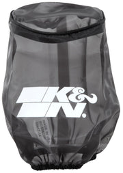 K&N 4.5in Base ID x 3.5in Top ID x 6in H - Black - Round Tapered - Drycharger Air Filter Wrap