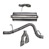 Corsa 2015-2020 ack Exhaust Sport 3in Single Side Twin Polished 4in Tips 2015 Chevy Tahoe/GMCYukon