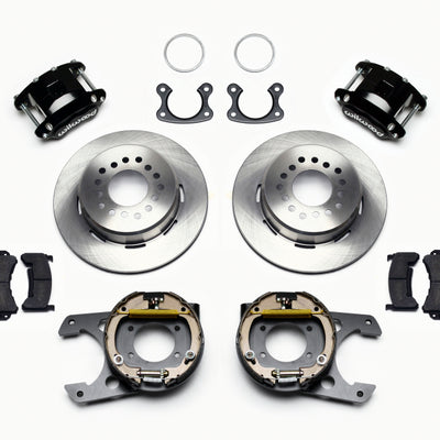 Wilwood D154 P/S Park Brake Kit Small Ford 2.50in Offset