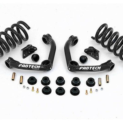 Fabtech 2.5in Perf Sys w/Perf Shks 98-08 Ford Ranger 2WD Coil Spring Front Susp w/4Cyl&3.0L