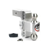 Weigh Safe 180 Hitch 6in Drop Hitch & 2.5in Shank (10K/18.5K GTWR) - Aluminum