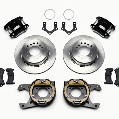 Wilwood D154 P/S Park Brake Kit Mopar/Dana 2.50in Off w/Snap Ring Bearing