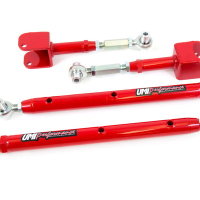 UMI Performance 64-67 GM A-Body Double Adjustable Upper & Lower Rear Control Arms