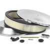 Ford Racing Air Cleaner Kit - Chrome w/Mustang Emblem
