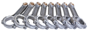 Eagle Chevrolet Big Block 4340 I-Beam Connecting Rod 6.135in w/ 7/16in ARP 8740 (Set of 8)