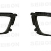 Seibon 08-12 Mitsubishi Lancer Evo X Fog Light Surround