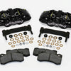 Wilwood AERO6 Front Caliper & Bracket Kit - Black 97-13 C5/C6 Corvette w/ OEM HD/Z51 Rotors