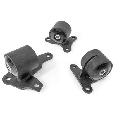 Innovative 90-93 Accord H/F Series Black Steel Mounts 75A Bushings