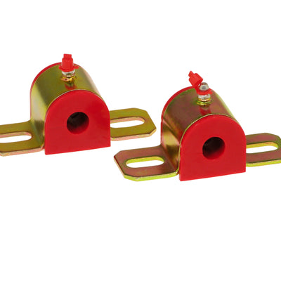Prothane Universal Greasable Sway Bar Bushings - 5/8in - Type B Bracket - Red