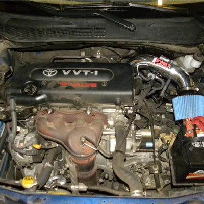 Injen 07-09 Toyota Camry 2.4L 4Cyl Black Tuned Air Intake w/ Air Fusion/Air Horns/Web Nano Filter