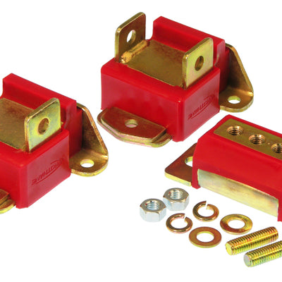 Prothane GM Motor & Trans Mount Kit - Red