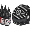 aFe Power Pro Series Rear Differential Cover Black w/Machined Fins 17-19 Ford Diesel Trucks V8-6.7L