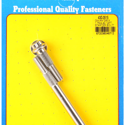 ARP GM 3/8 X 1.750/4.400 12pt SS Starter Bolt Kit