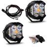 Baja Designs Jeep JL/JT Rubicon Steel Bumper LED Light Kit LP4